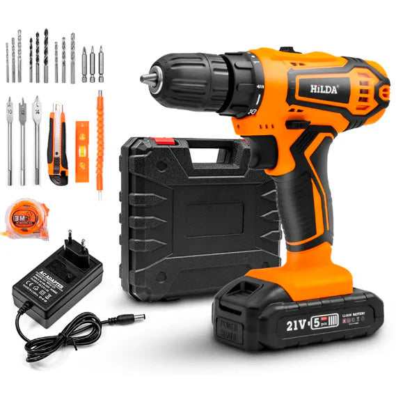 Furadeira Parafusadeira de Impacto Ultra Tork 25V | Precisão e Controle Profissional