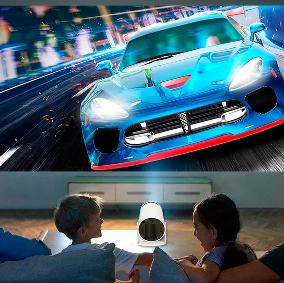 Projetor Portátil 4K 150" Cinemax | Wi-Fi + HDMI + Suporte Multimídia