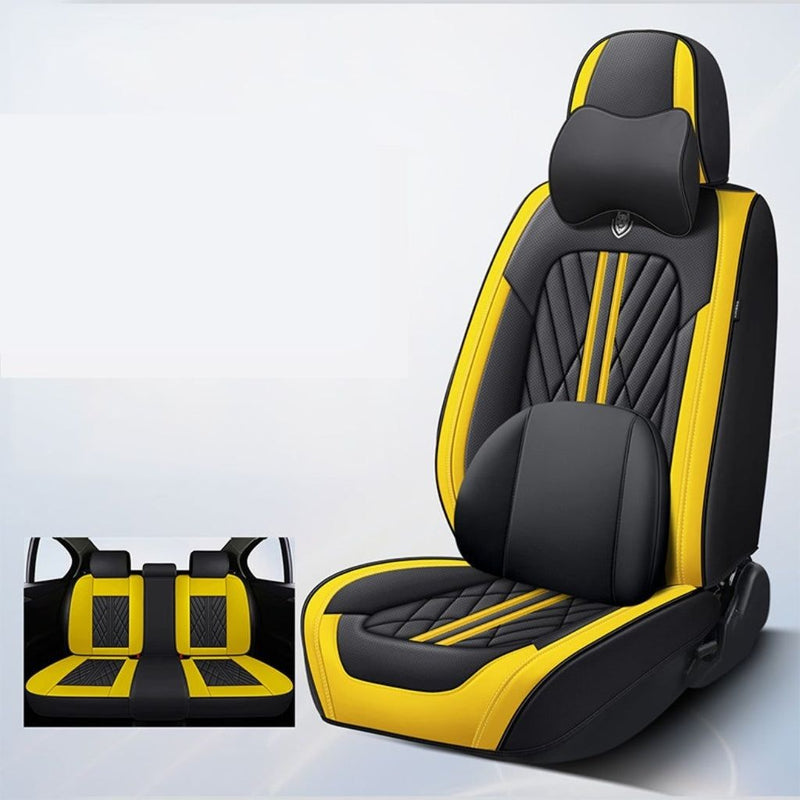 Kit Capas de Banco Carro Luxo + Almofada Brinde | Proteção Total